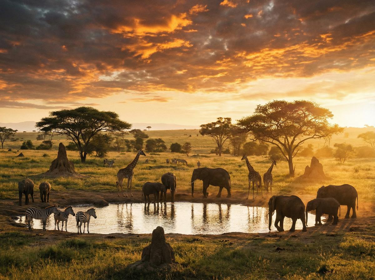 高清视频非洲动物视频